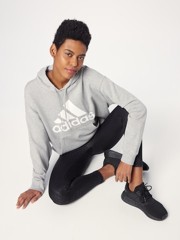 ADIDAS SPORTSWEAR Sportsweatshirt 'Essentials Big Logo French Terry' i grå
