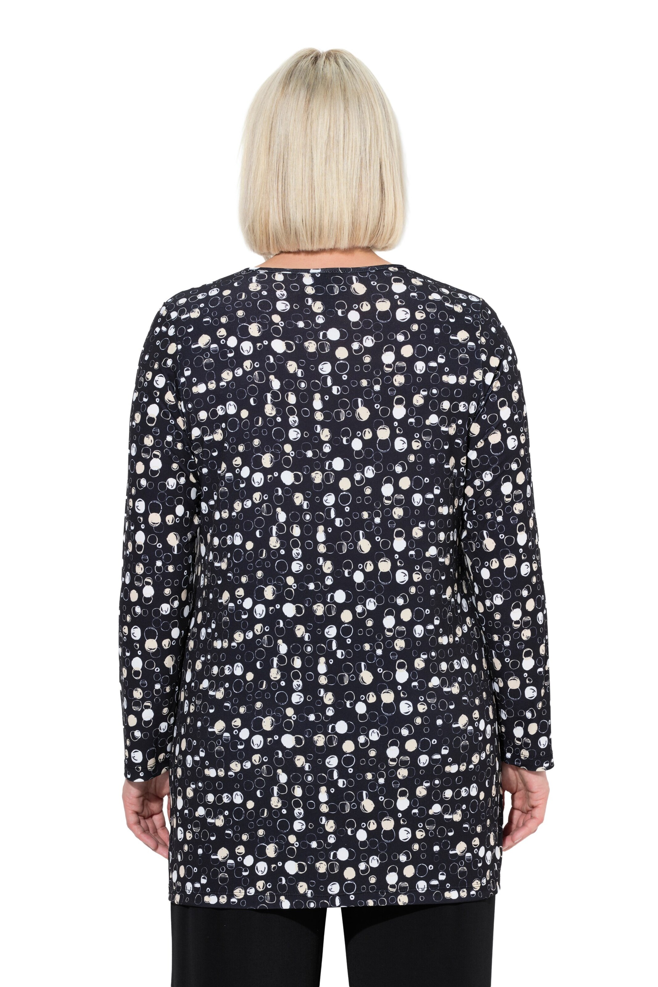 Ulla Popken Shirt in Zwart