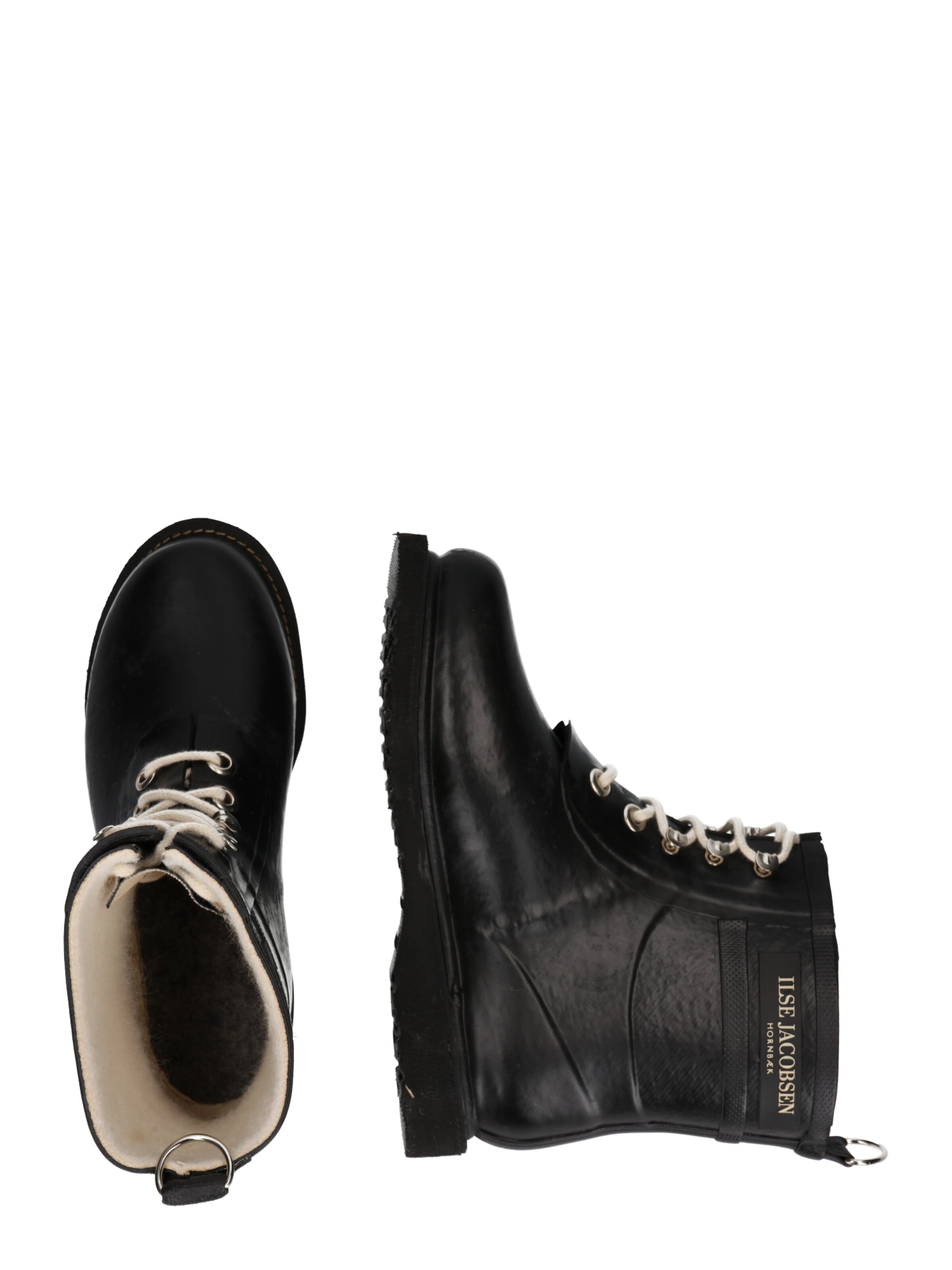 ILSE JACOBSEN Rubber boot in Black