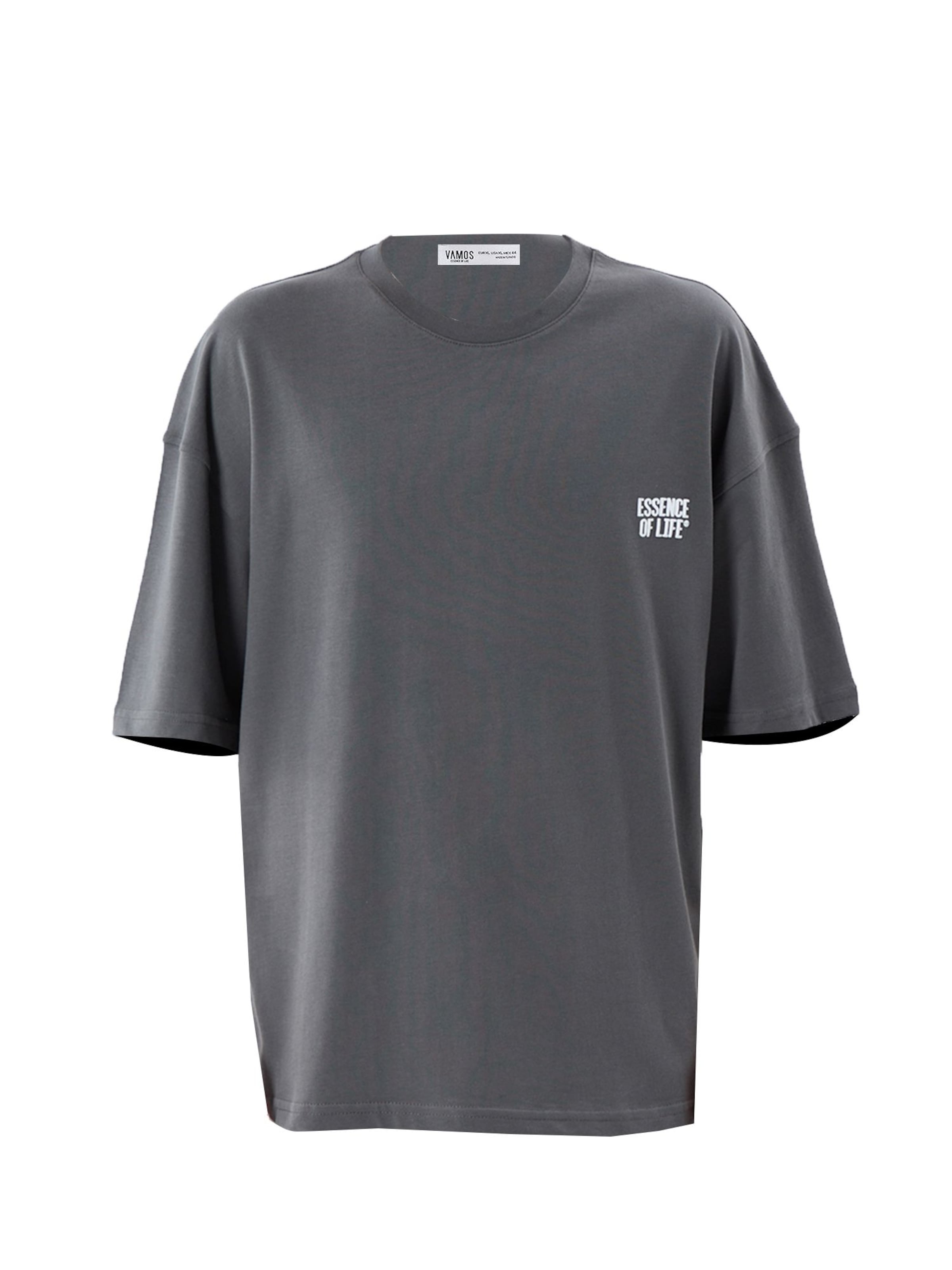 VAMOS CLO Футболка в Серый: спереди