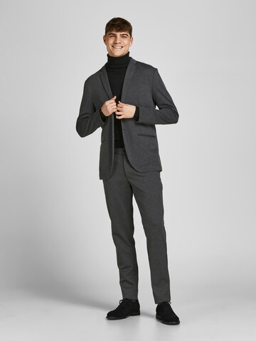 JACK & JONES Slim fit Blazer 'BECK' in Grey