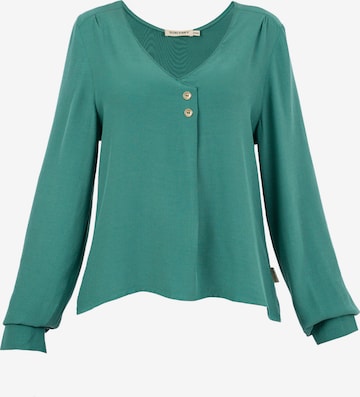 Suri Frey Bluse ' SFY Freyday ' i grøn: forside