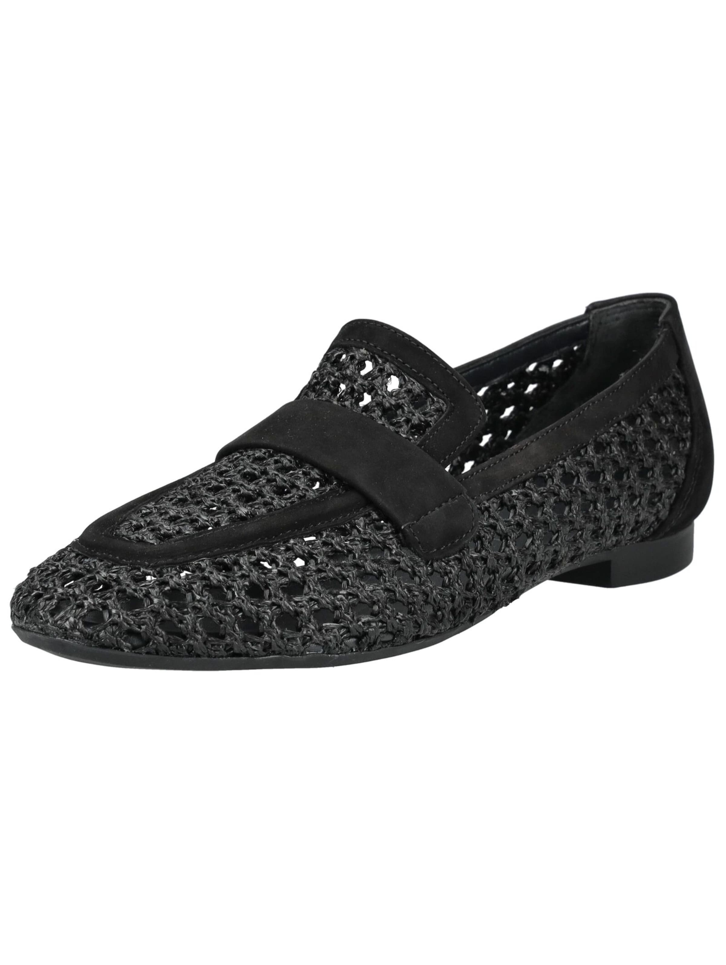 Slipper di Paul Green in nero: frontale