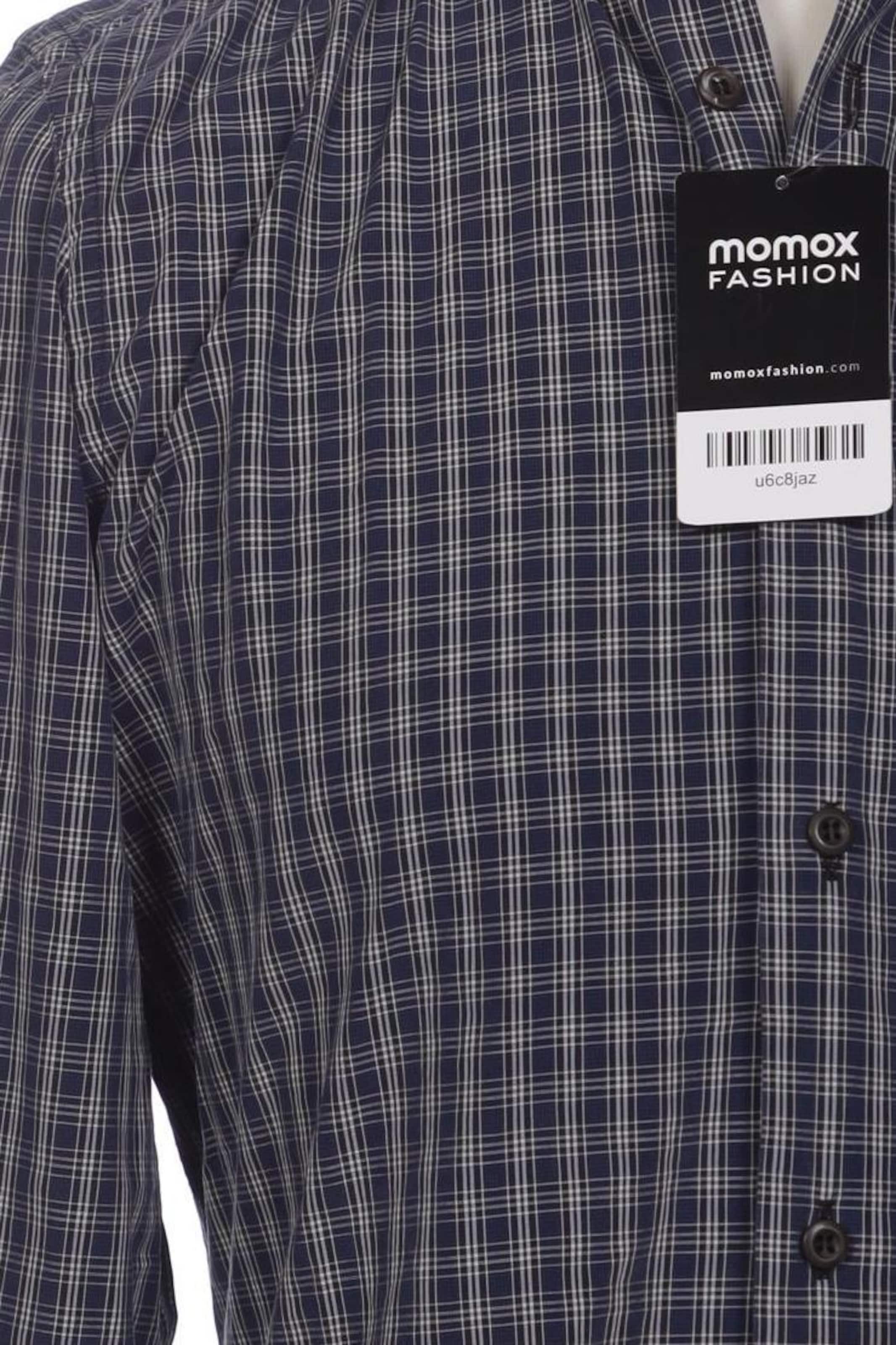 PRADA Button Up Shirt in M in Blue