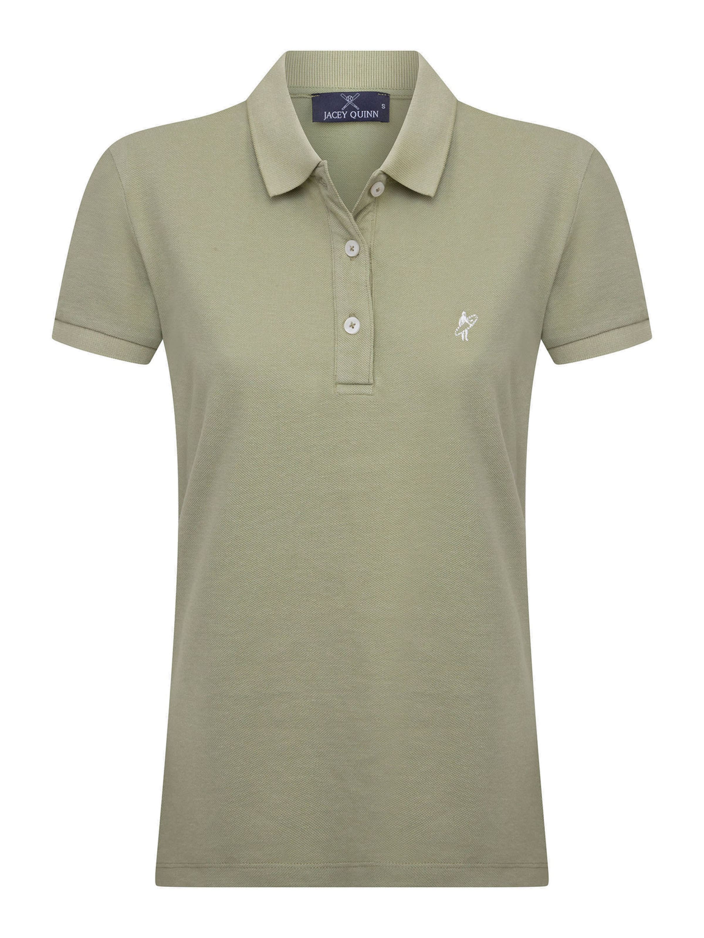 Jacey Quinn Tričko - Zelená: predná strana