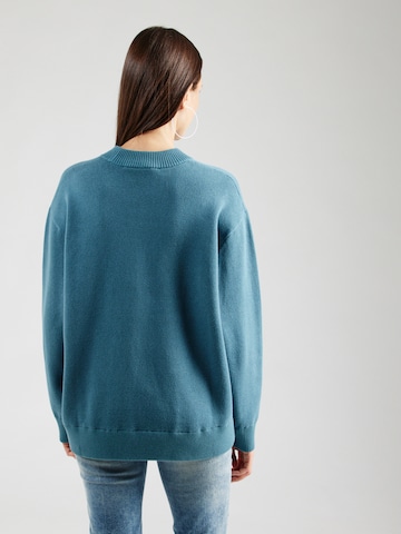 KARL LAGERFELD JEANS Pulover | modra barva: zadnja stran