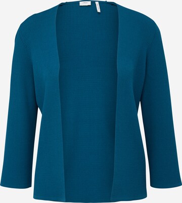 Cardigan s.Oliver BLACK LABEL en bleu : devant