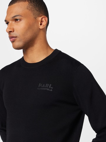 Karl Lagerfeld Sweter w kolorze czarny