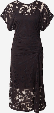 BOSSKoktel haljina 'C_Ebuna' - crna boja: prednji dio
