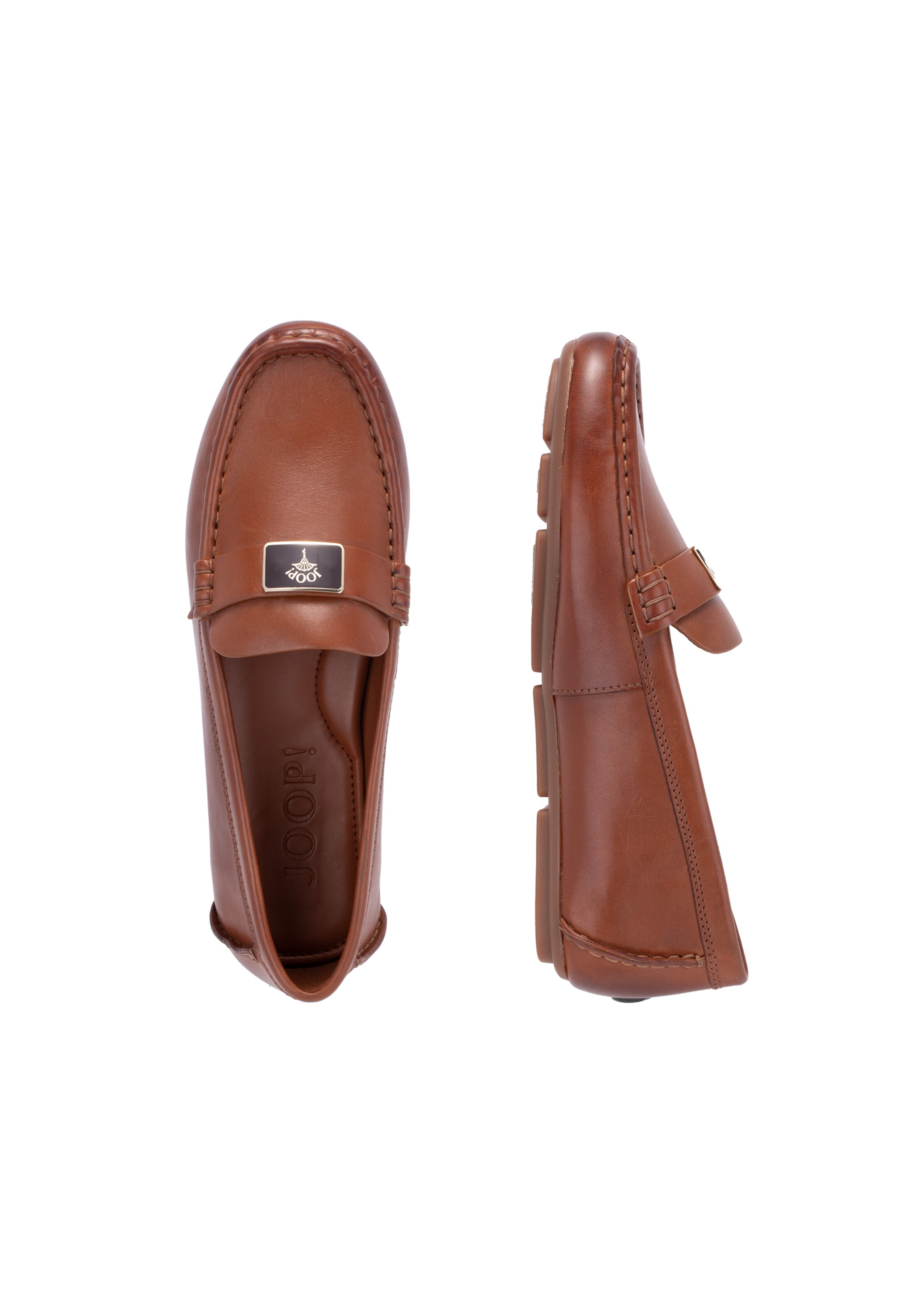 JOOP! Mocassins 'Unico Meike' in Bruin