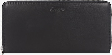 Esquire Wallet 'Viktoria' in Black: front