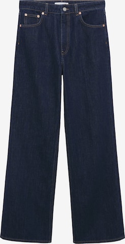 MANGO Zvonové kalhoty Džíny 'Telma' – modrá: přední strana