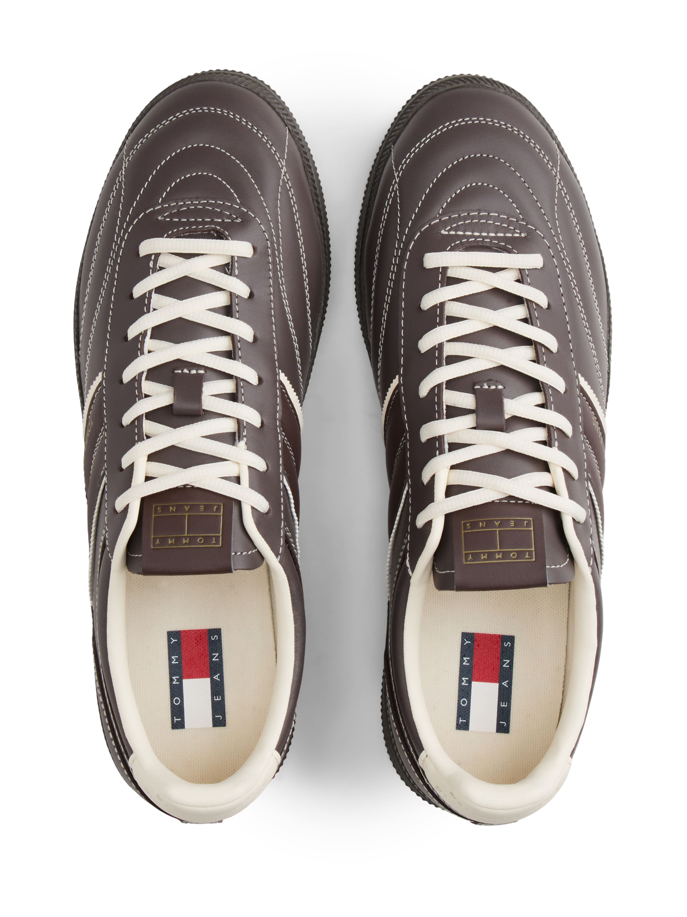 Tommy Jeans Platform trainers 'THE GREENWICH' in Brown