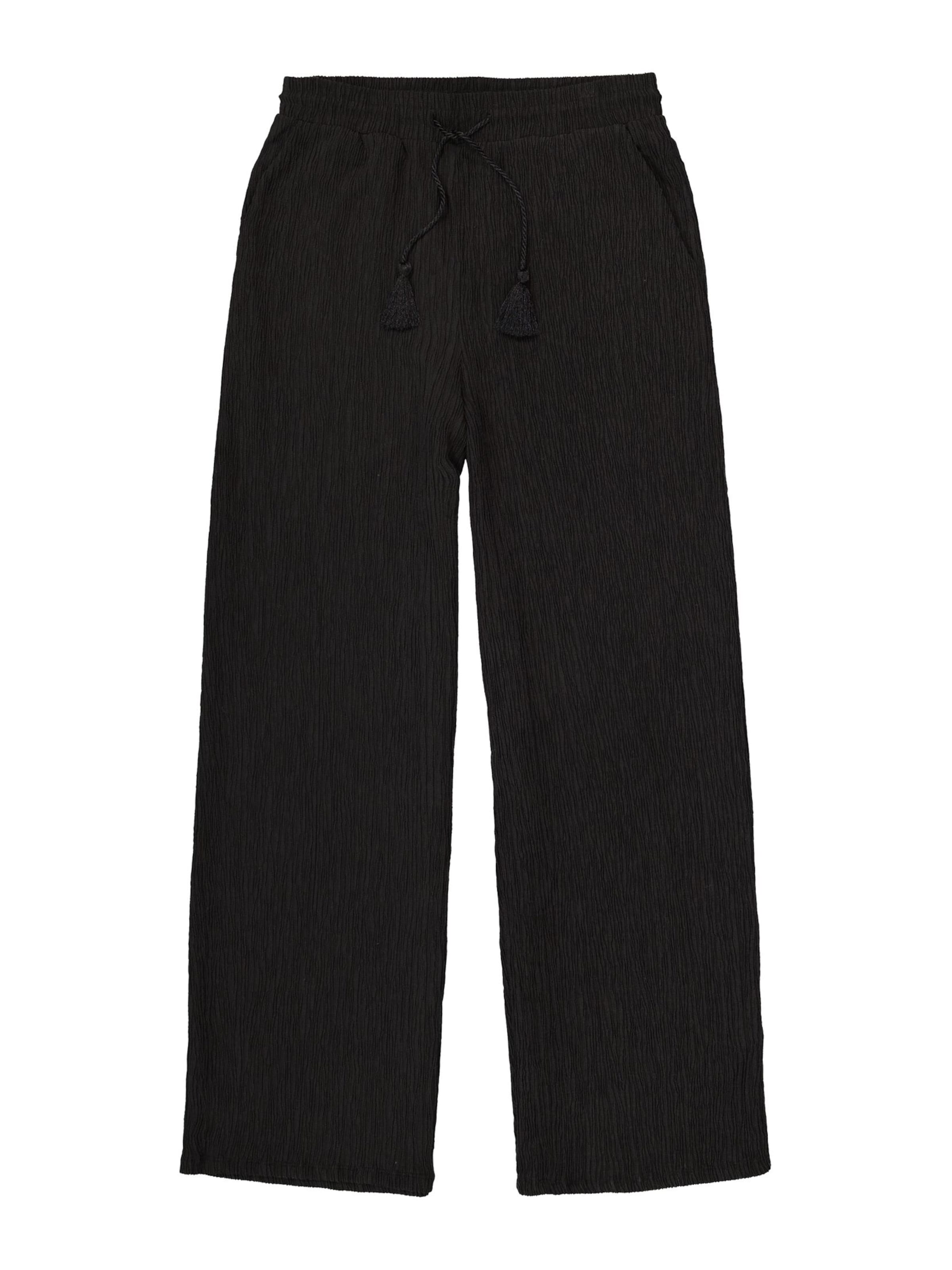 GARCIA Loose fit Trousers in Black: front