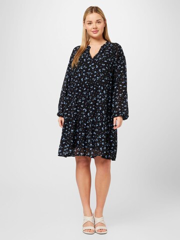 Object Curve Shirt Dress 'MILA' in Black: front