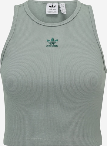 Top 'Essentials' di ADIDAS ORIGINALS in verde: frontale