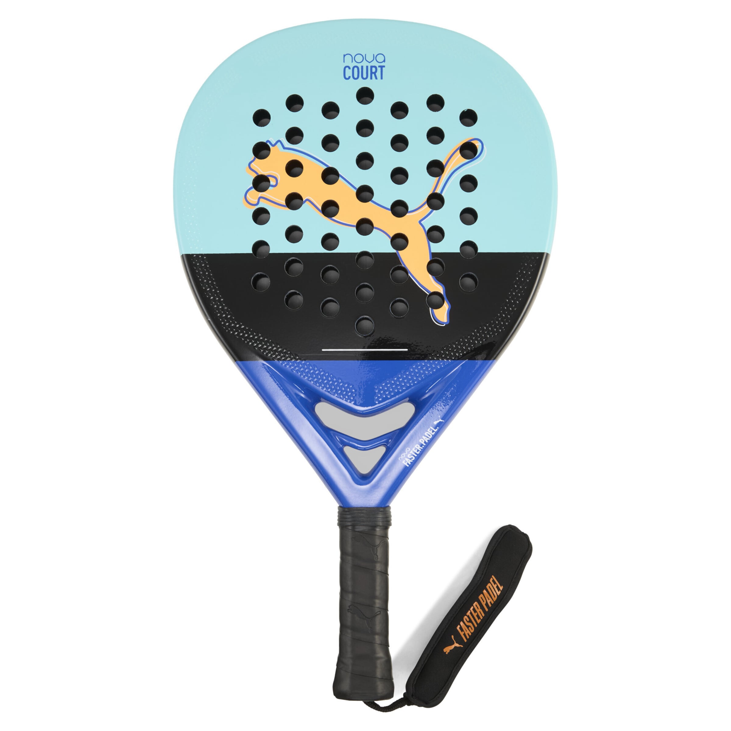 PUMA Racket 'Nova Padel Court' in Blue: front