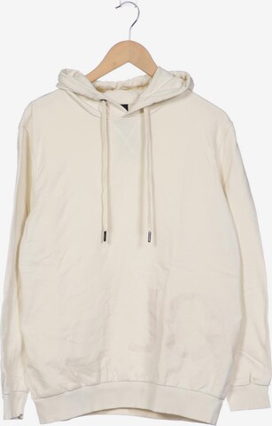 JOOP! Sweatshirt & Zip-Up Hoodie in XL in White: front
