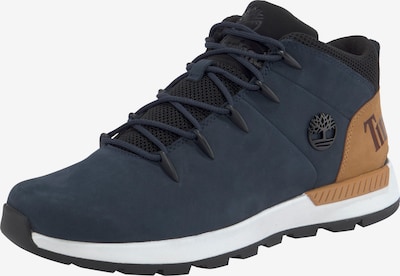 TIMBERLAND Nauhabootsit 'Sprint Trekker' koossa 41,5 värissä tummansininen / sinappi / musta, Tuotenäkymä