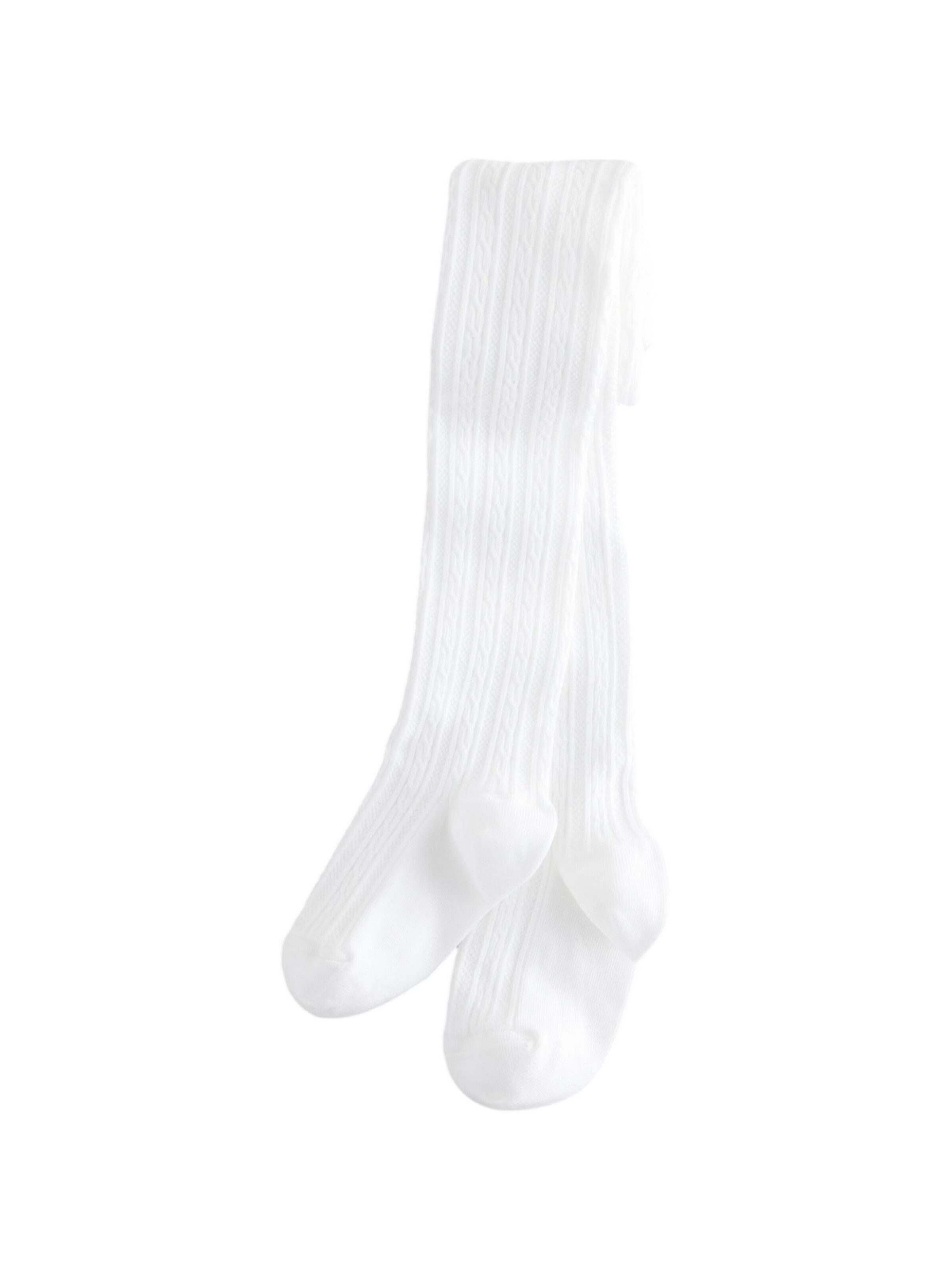 Next Tights in White: front