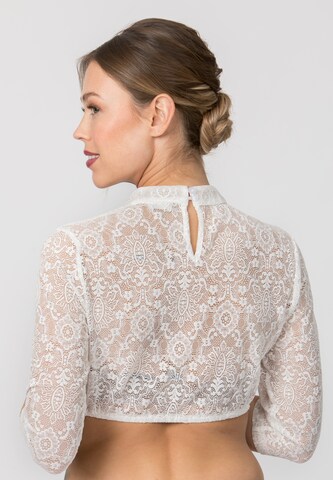 STOCKERPOINT Klederdracht blouse 'Celine' in Beige