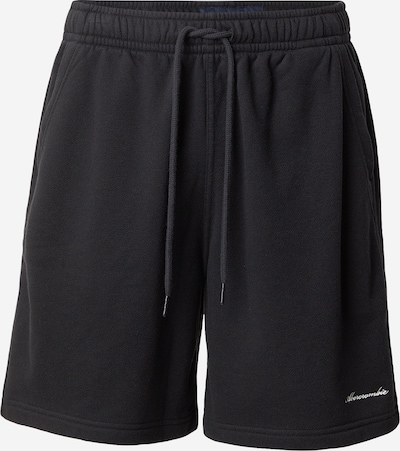 Abercrombie & Fitch Hlače u crna / bijela, Pregled proizvoda