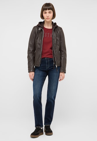 MUSTANG Slimfit Jeans in Blau: Vorderseite
