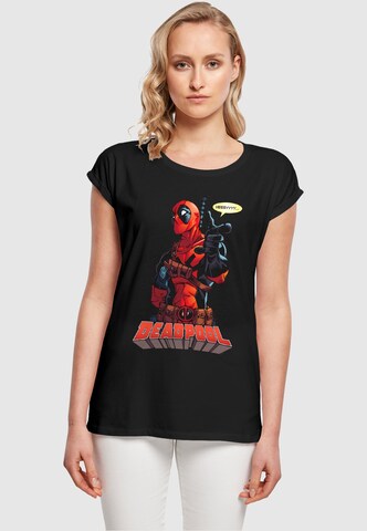 T-shirt 'Deadpool - Hey You' ABSOLUTE CULT en noir : devant