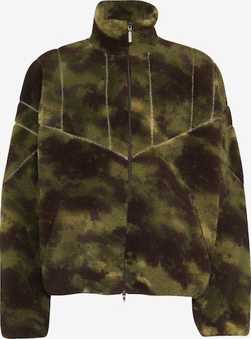ADIDAS ORIGINALS - Casaco de velo em verde: frente