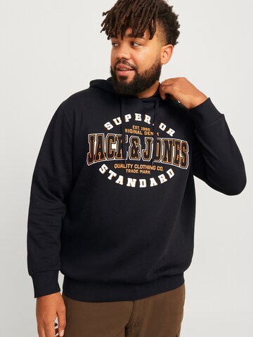 Jack & Jones Plus Sweatshirt in Black