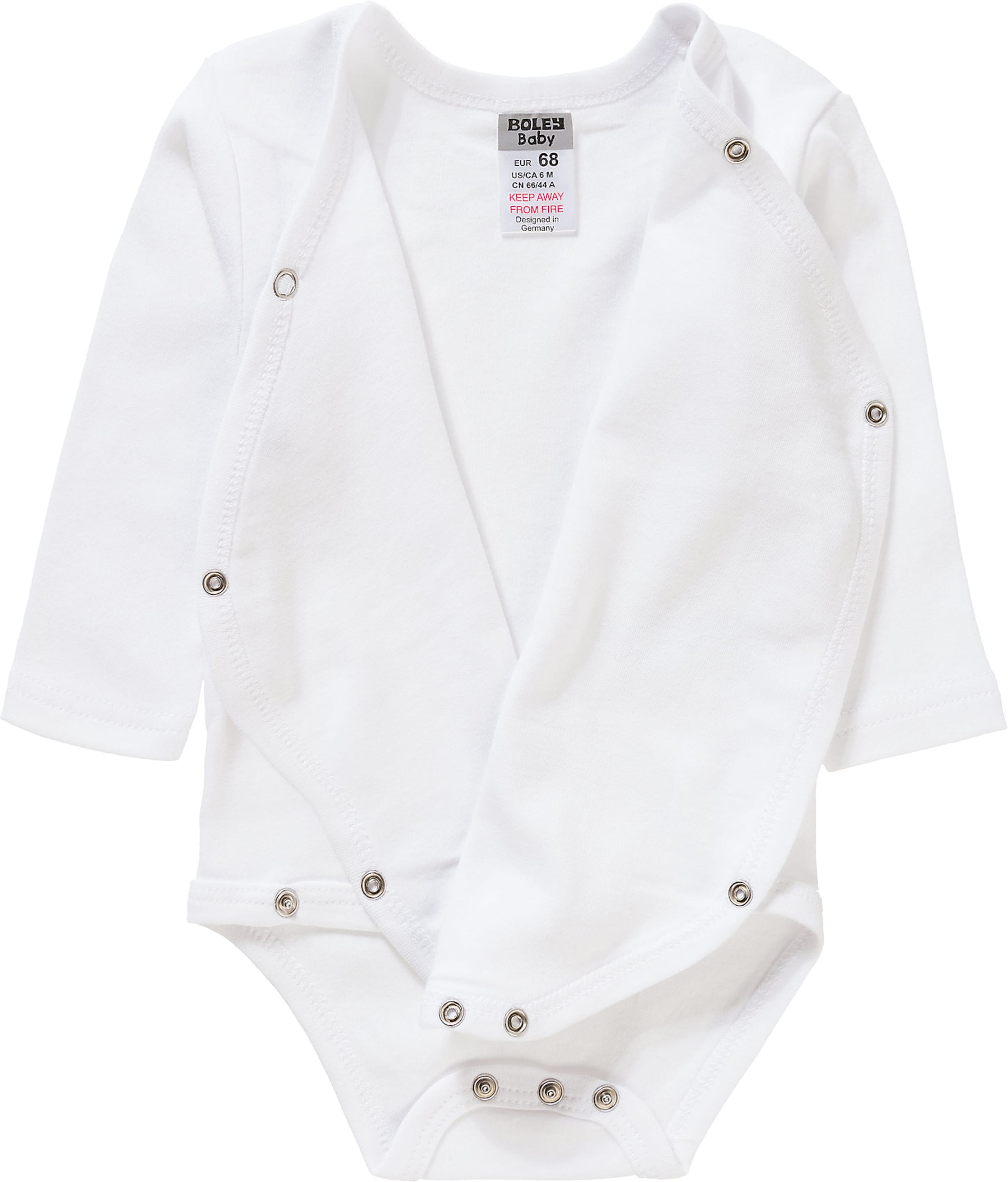 Barboteuse / body JACKY en blanc
