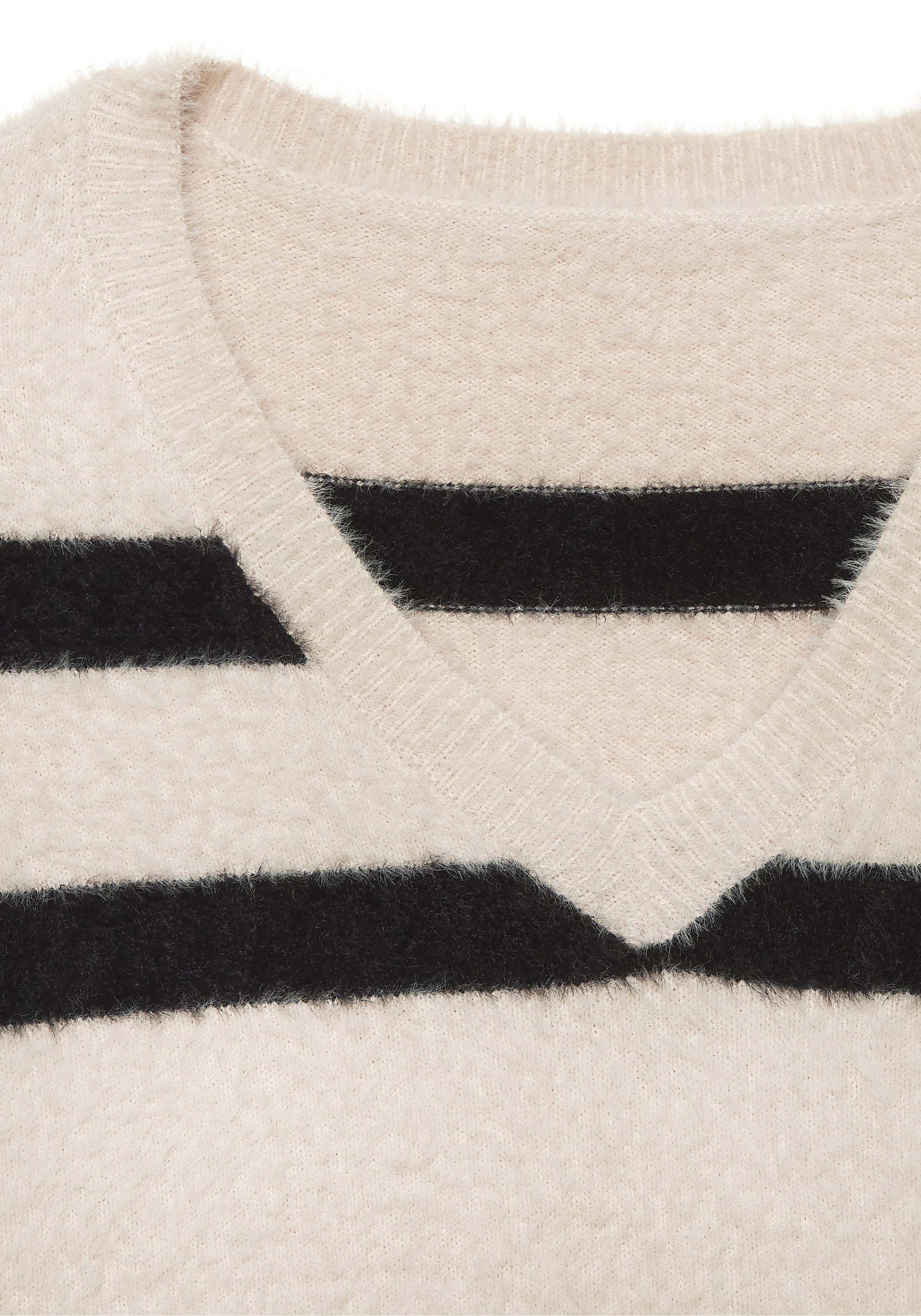 smėlio LASCANA Megztinis