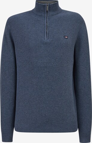 Lexington Sweatshirt 'Clay' in Blauw: voorkant