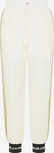 Pantaloni sport myMo ATHLSR pe negru / alb, Vizualizare produs