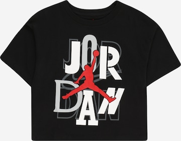 Jordan Shirt 'OUTSIDE THE LINES' in Black: front