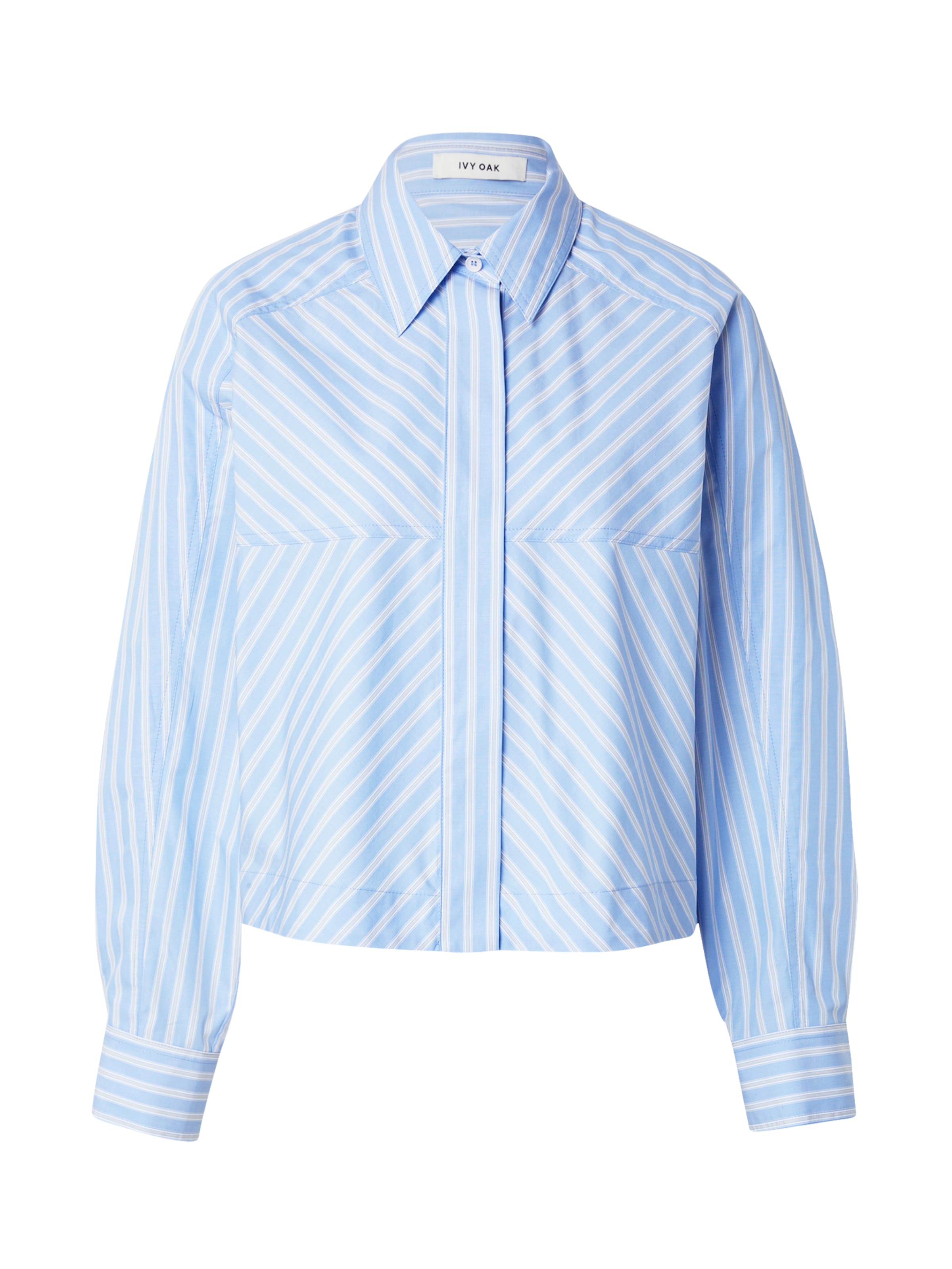 IVY OAK Bluza 'BRITTNEY' | modra barva: sprednja stran