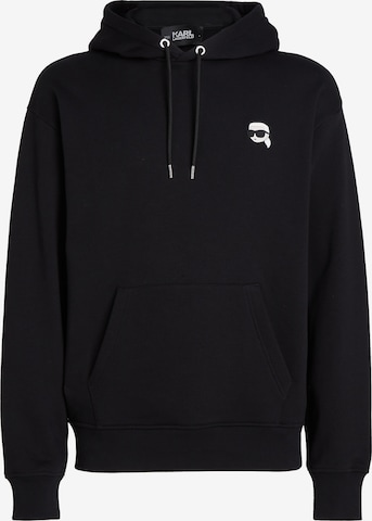 Karl Lagerfeld Sweatshirt in Schwarz: predná strana