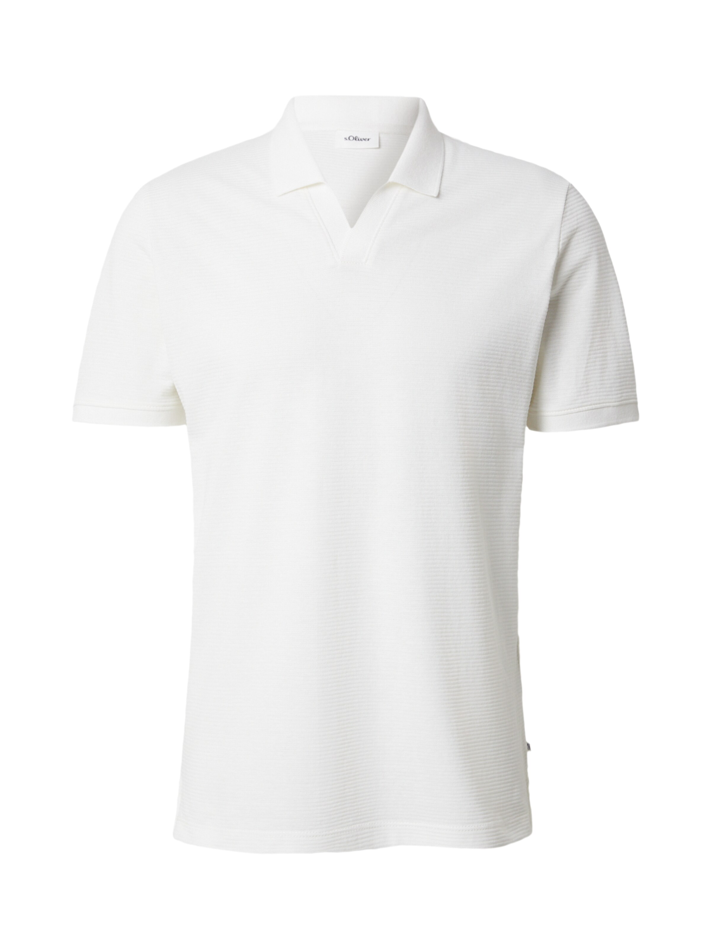 s.Oliver Poloshirt in Beige: Vorderseite