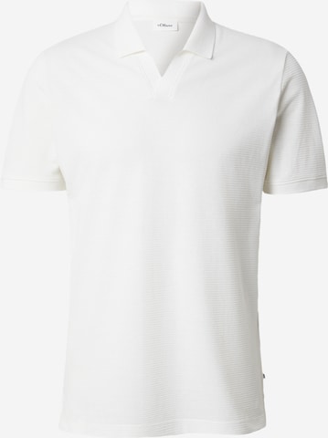 s.Oliver Poloshirt in Beige: Vorderseite