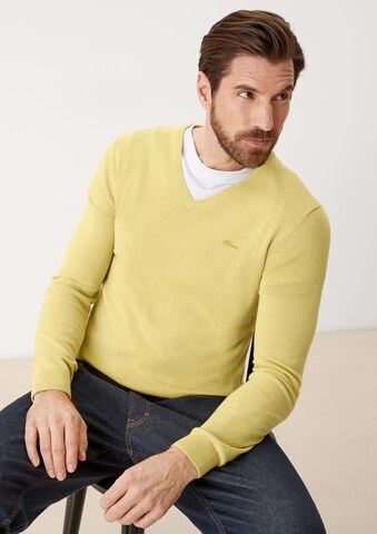 s.Oliver Pullover in Gelb