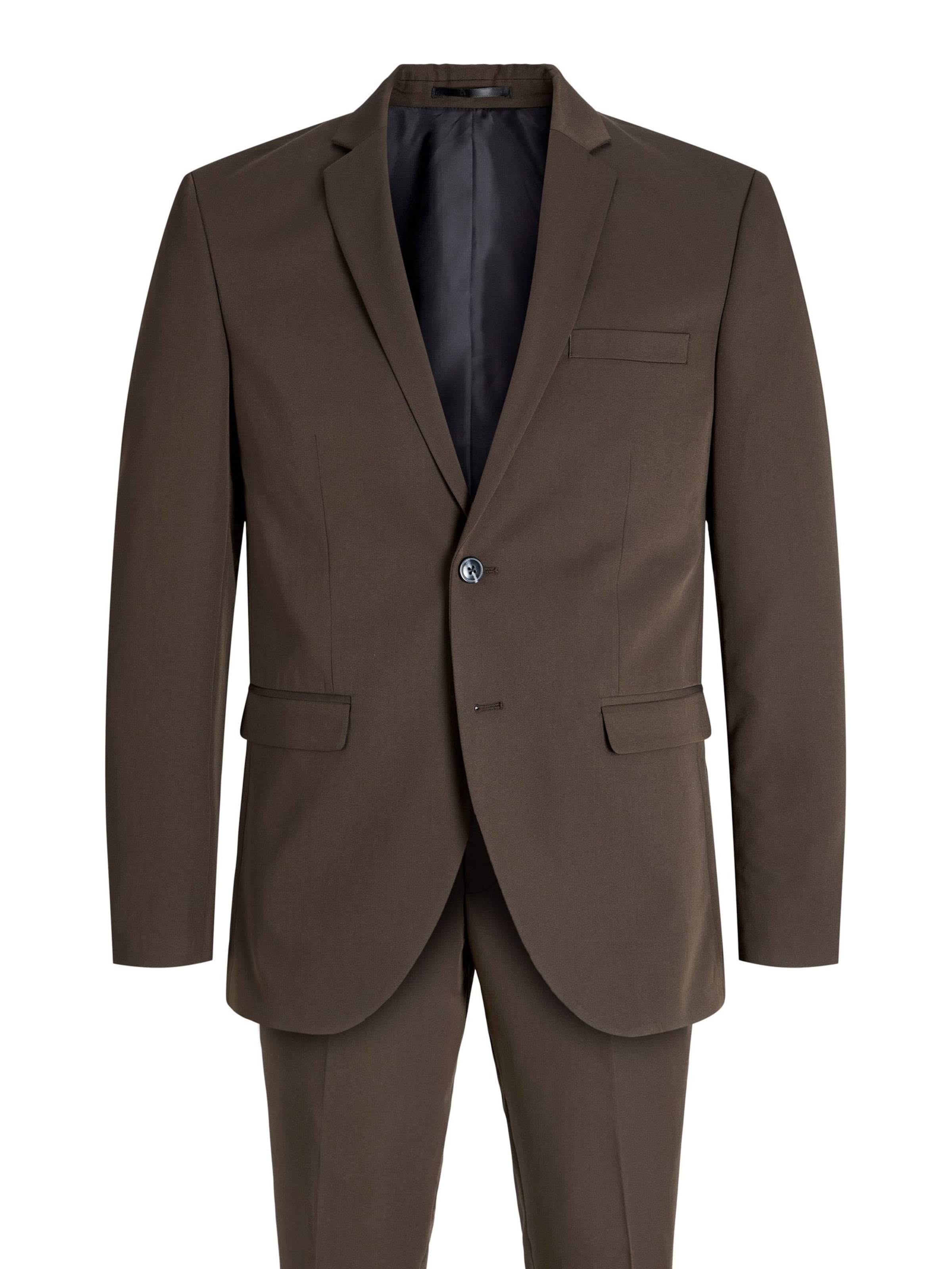 Jack & Jones Premium Slim fit Suit 'JPRFranco' in Brown