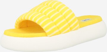 Zoccoletto 'Alpargata Mallow' di TOMS in giallo: frontale