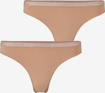 FALKE Slip '2-Pack' in Beige: Vorderseite
