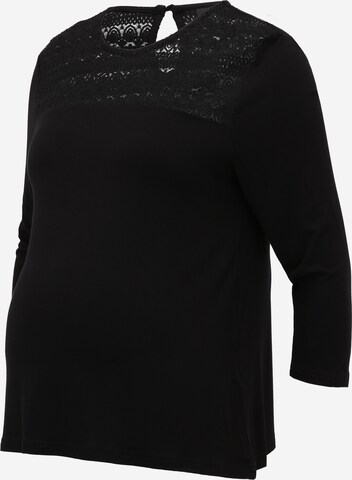 Only Maternity Shirt 'Nina' in Black
