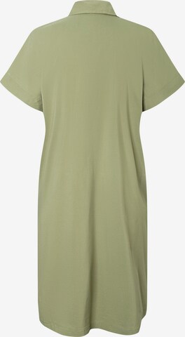 MORE & MORE Skjortklänning i grön