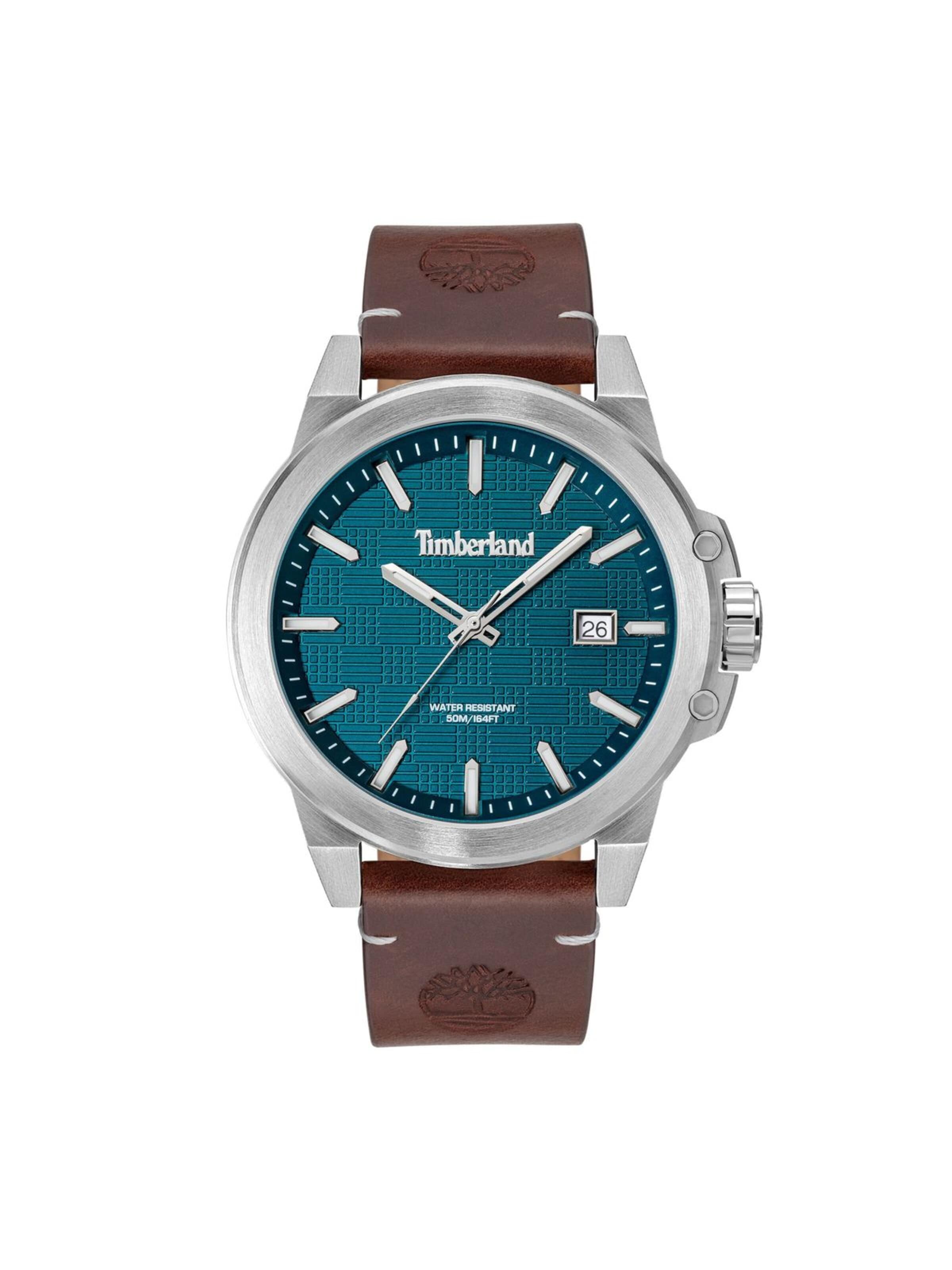 TIMBERLAND Analoguhr‌‌‌ in Braun: Vorderseite