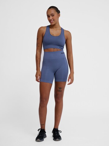 Hummel Bustier Sport-BH 'Tif' in Blau