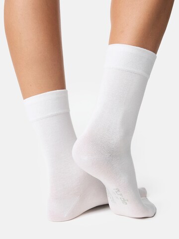 Nur Die Socks ' Komfortbund ' in White