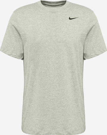 pelēks NIKE Standarta piegriezums Sporta krekls: no priekšpuses