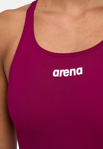 ARENA Bralette Swimsuit 'TEAM PRO SOLID' in Purple